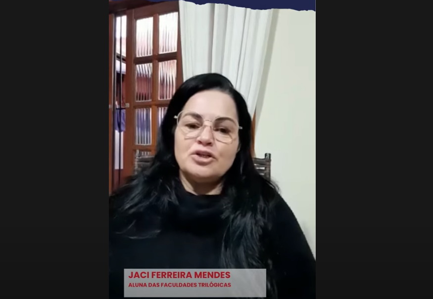 Jaci Ferreira Mendes, Aluna das Faculdades Trilógicas
