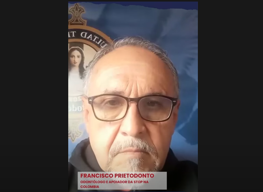 Francisco Prieto, Odontólogo e Apoiador da STOP na Colombia